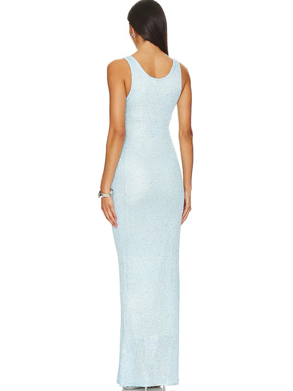 Asta Resort Ana Dress - Baia Blue Sequin - Picture 4 of 7